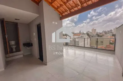 Cobertura nova 'sem condomínio', com elevador - vila bastos
