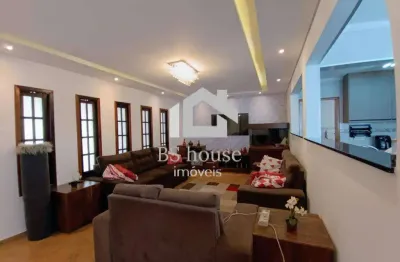 Casa térrea com 4 dormitórios, 313m², 5 vagas, mauá - são caetano do sul