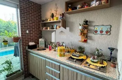Apartamento com planejados, 2 vagas e lazer - vila valparaíso