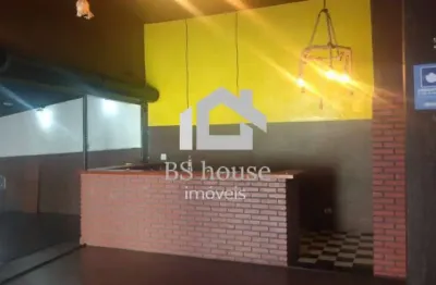 Salão comercial 110m² - trifásico - valparaíso - santo andré
