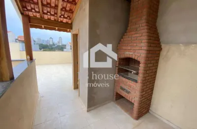 Cobertura nova 120m² com 2 dormitórios, 1 suíte à venda - vila valparaíso