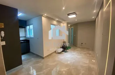 Cobertura 108m² para locação 2 dormitórios, 1 vaga - bairro campestre