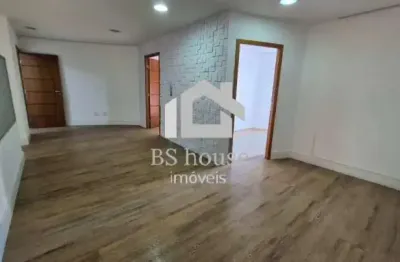 Sala comercial para locação com 95m² no bairro jardim - santo andré