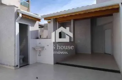 Cobertura com 2 quartos à venda na Rua Cajuru, Vila Pires, Santo André