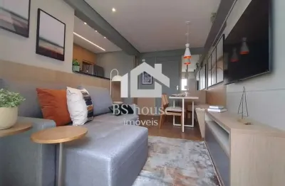 Studio 43,80m² - 1 dormitório, 1 vaga, lazer completo - são caetano do sul