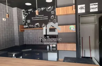 Salão comercial 20m² montado para cafeteria – boa vista– são caetano do sul