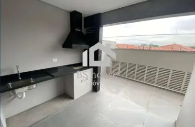 Apartamento garden, novo, 3 dormitórios, 2 vagas, 113m², jardim são caetano