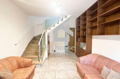 Sobrado com planejados para locação com 116m² - bairro jardim - santo andré