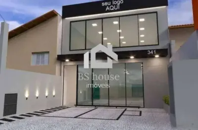 Salão comercial para locação, vila bastos em santo andré/sp