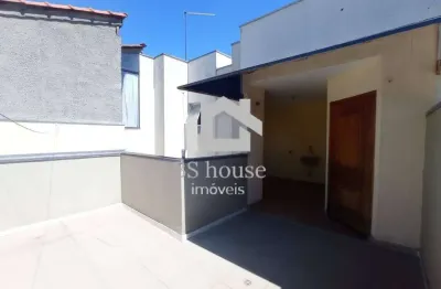 Cobertura para locação 2 quartos 1 vagas  | santa maria - santo andré - sp