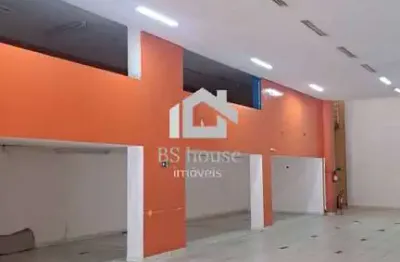 Salão comercial 2 banheiros para alugar com 450 m²  centro - santo andré
