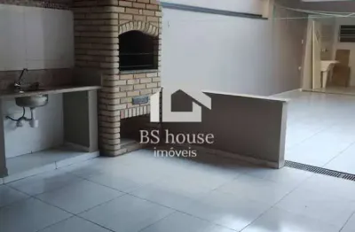 Sobrado bairro jardim com 03 dormitórios, área gourmet e 2 vagas - 218m²