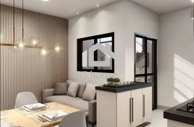 Apartamento com 2 quartos à venda na Rua Jaguará, Campestre, Santo André