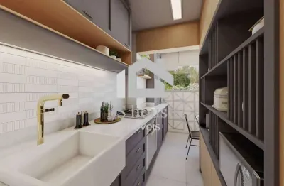 Apartamento com 2 quartos à venda na Rua dos Coqueiros, Campestre, Santo André