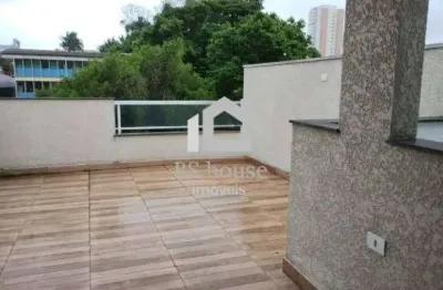 Cobertura com 2 quartos para alugar na Rua Duque de Caxias, Jardim Bela Vista, Santo André