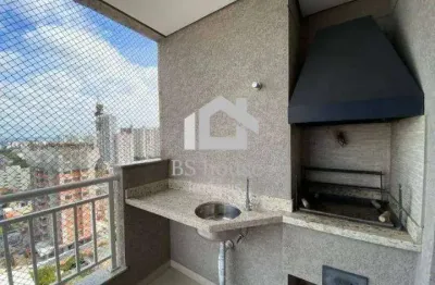 Campestre - apartamento para locação com varanda gourmet e lazer