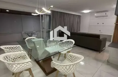Centro - Apartamento para locação, mobiliado, com terraço gourmet e lazer