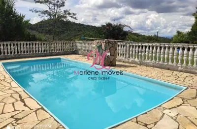 Chácara à venda em cristal parque, franco da rocha-sp: 5 quartos, piscina, churrasqueira. imperdível!
