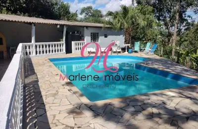 Chácara residencial com 3 quartos e piscina em chácaras campo limpo, campo limpo paulista-sp: 184,28 m²