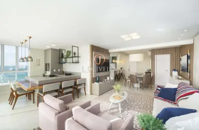 Cobertura duplex mobiliada com vista do mar da praia de bombas/sc