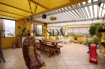 Cobertura com 3 quartos à venda na rua gama lobo, 2065, vila dom pedro i, são paulo por r$ 2.000.000