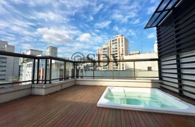 Cobertura com 2 quartos à venda na rua tatuí, 547, jardim paulista, são paulo por r$ 4.900.000