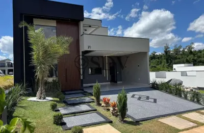 Casa em condomínio fechado com 3 quartos à venda na rua josé milanesi, 1631, vila rubens, indaiatuba por r$ 1.495.000