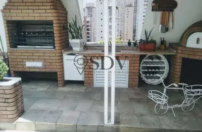 Cobertura com 4 quartos à venda na praça princesa isabel, 1516, brooklin, são paulo por r$ 3.600.000