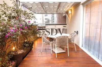 Cobertura com 3 quartos à venda na rua capote valente, 942, pinheiros, são paulo por r$ 3.300.000