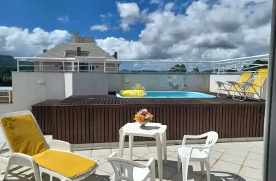 Cobertura com 2 quartos à venda no canasvieiras, florianópolis  por r$ 1.200.000