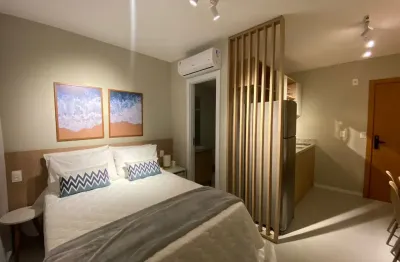Studio moderno e sofisticado para locação no caminho das árvores!