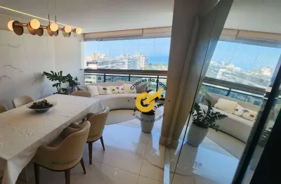 Apartamento com 3 dormitórios à venda, 130 m² por r$ 3.800.000,00 - barra da tijuca - rio de janeiro/rj