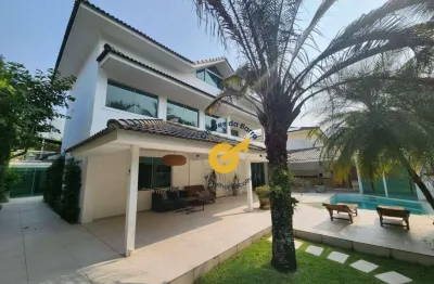 Casa com 5 dormitórios à venda, 750 m² por r$ 4.800.000,00 - barra da tijuca - rio de janeiro/rj