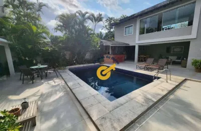Casa com 4 dormitórios à venda, 430 m² por r$ 3.990.000,00 - barra da tijuca - rio de janeiro/rj