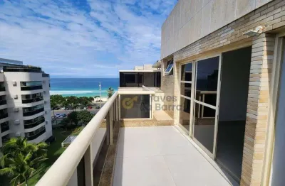 Cobertura com 2 dormitórios, 122 m² - venda por r$ 2.200.000,00 ou aluguel por r$ 15.257,50/mês - barra da tijuca - rio de janeiro/rj
