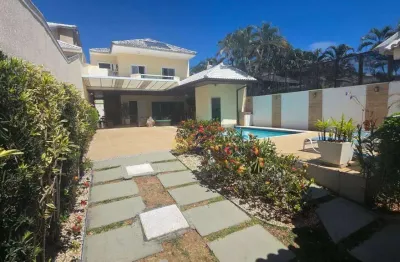 Casa com 5 dormitórios, 420 m² - venda por r$ 3.500.000,00 ou aluguel por r$ 21.740,00/mês - barra da tijuca - rio de janeiro/rj