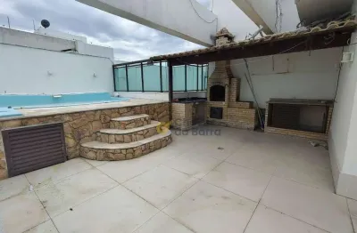 Cobertura duplex rio2 - 172m2  -  3 quartos - 4 banheiros no total - 1 vaga barra olimpica - barra da tijuca -
