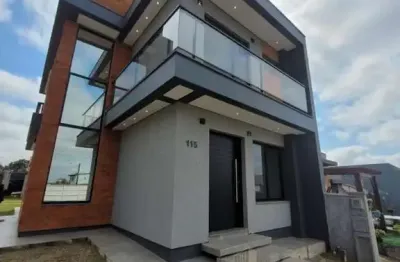 Sobrado para venda em gravataí, águas claras, 3 dormitórios, 1 suíte, 3 banheiros, 1 vaga