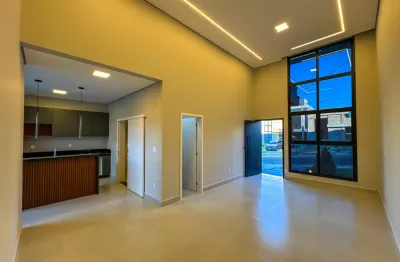 Casa nova com ótimo custo benefício no condomínio gran reserve em indaituba