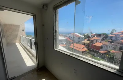 Apartamento de 02 quartos na praia de itaúna com vista incrível