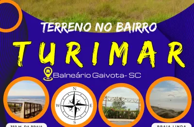 Terreno no bairro mais nobre de balneário gaivota! a 300 metros da praia.