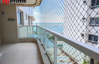 Apartamento para locação com vista para a linda praia de peracanga na enseada azul - nova guarapari/es. 3 quartos com completo.