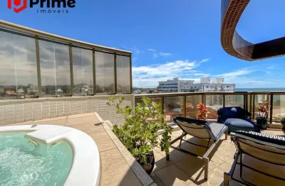 Cobertura à venda de 4 quartos sendo 2 suítes próximo as praias da peracanga e guaibura na enseada azul em guarapari/es. marque uma visita!