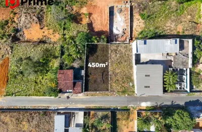 Terreno de 450m² à venda no bairro de fátima, guarapari - es, próximo à rodovia, ótimo para construção de casas em área residencial.