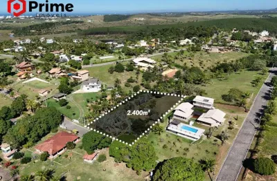 Lote à venda de 2400m² em condomínio fechado de alto padrão em guarapari/es. agende uma visita e conheça seu novo lar!