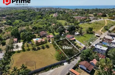Oportunidade! terreno com 950m², r$ 170,00 o m², em rua asfaltada, murado, perto da praia de meaípe em guarapari/es. marque uma visita e confira!