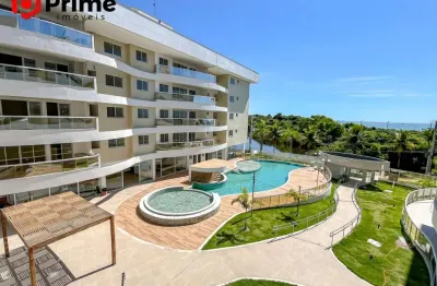 Apartamento novo em nova guarapari/es - frente para a lagoa - 3 quartos, 2 vagas de garagem e lazer completo. entrega para dezembro de 2o23.