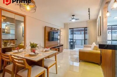 Apartamento único, com 2 quartos (sendo 1 suíte), reformado, mobiliado e decorado, a 70m da praia de peracanga