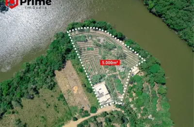 Chacara a venda em meaipe com aproximadamente 5000 m², acesso a lago, 2 casas e 3000 pés de pitaias!