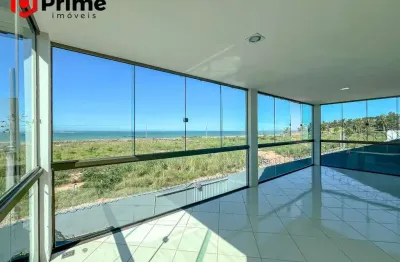 Casa a venda com vista para o mar e a 120 metros da praia de meaipe em guarapari/es.